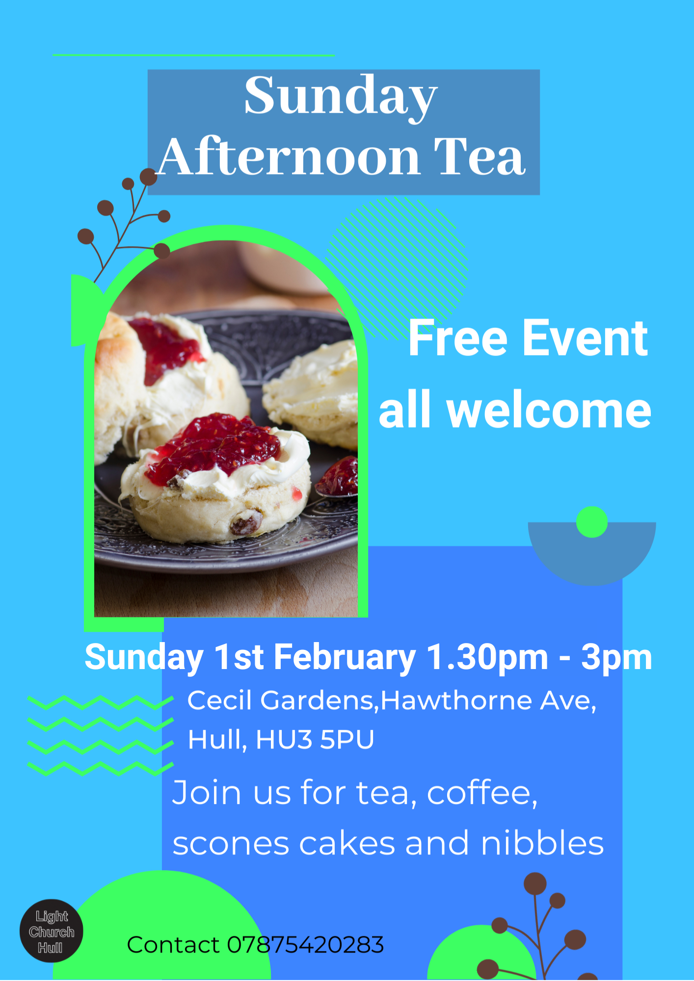 1st feb afternoon tea