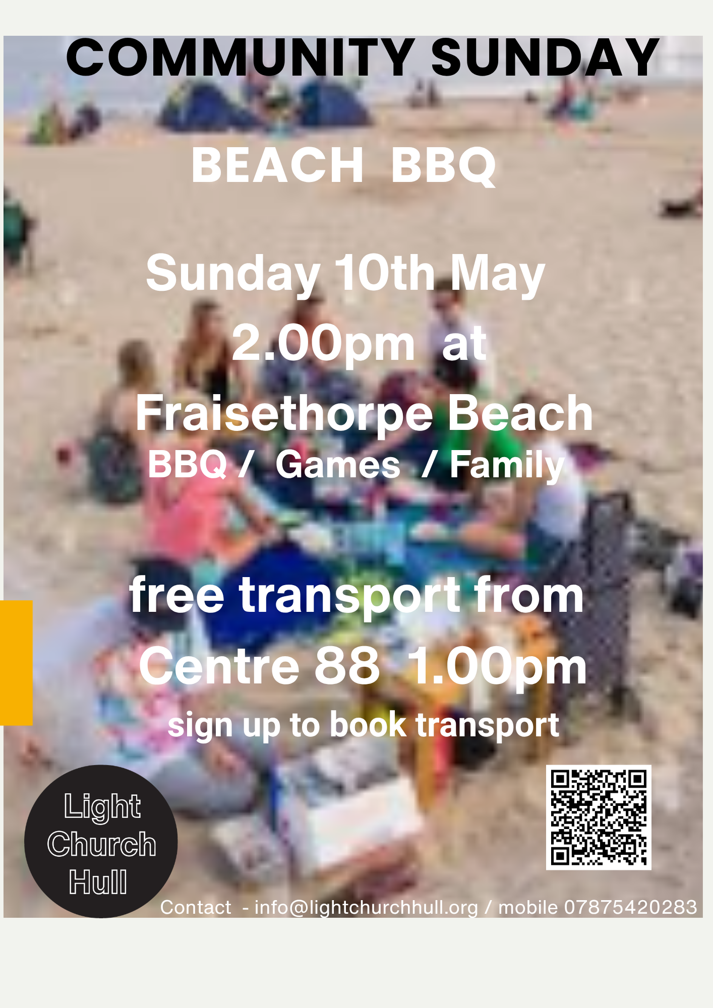 Community Sunday  - Beach Trip