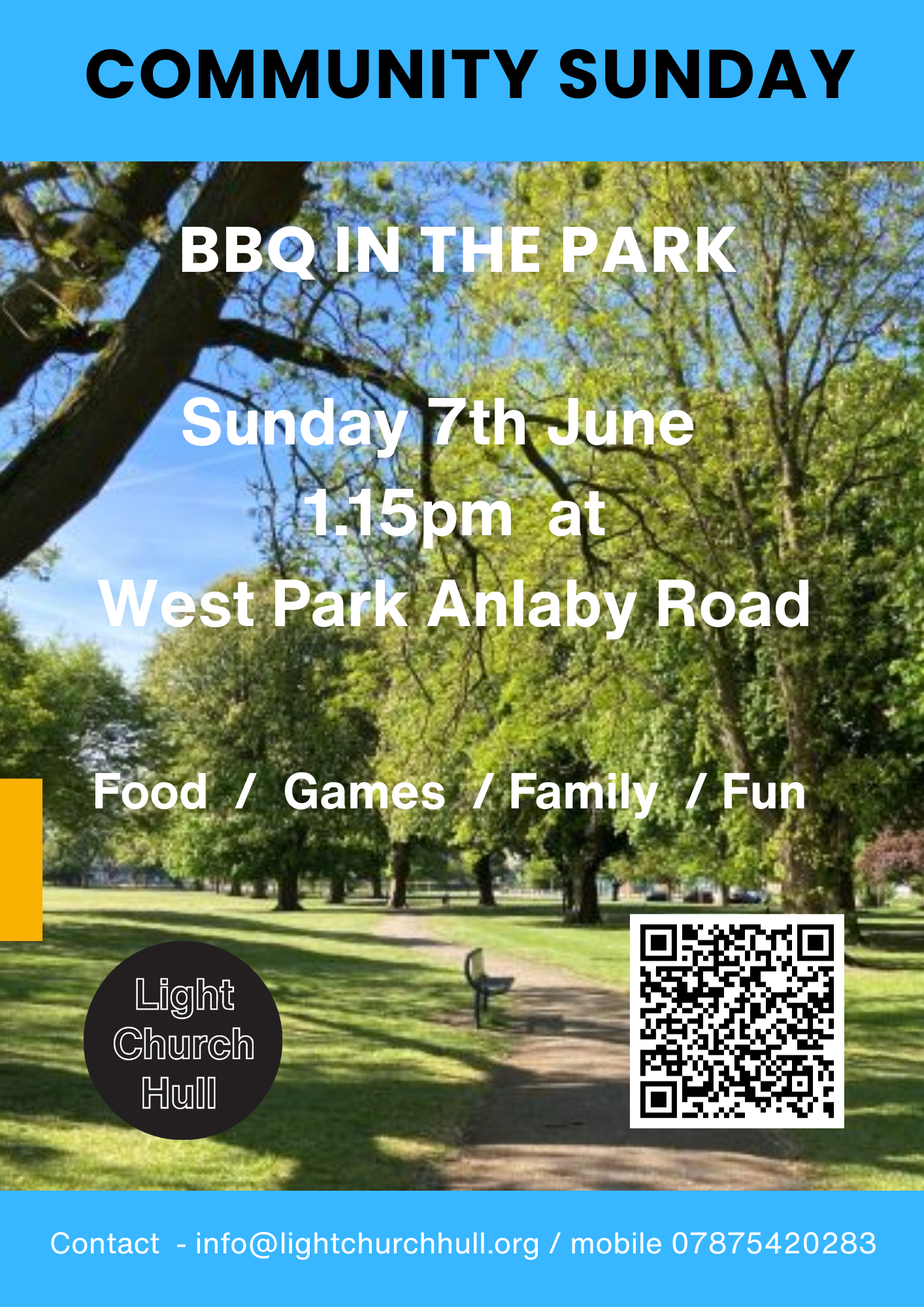 Community Sunday - 7th June